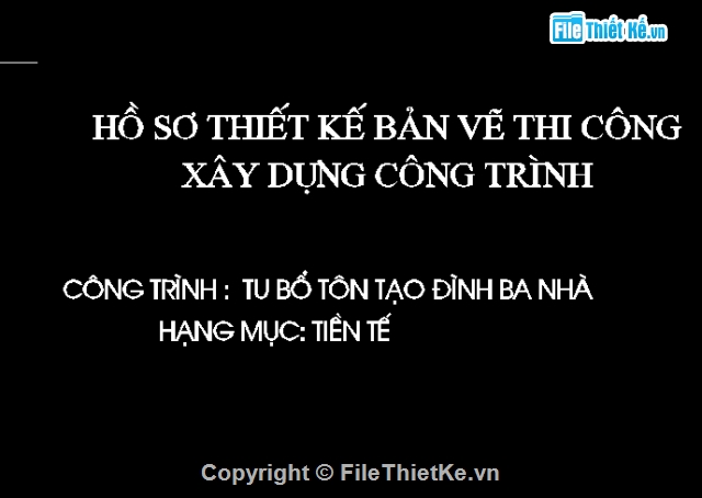 Bản vẽ Đình,Bản vẽ Đại Bái đình,Bản vẽ Tiền tế đình,Kiến trúc và kết cấu đình cổ - Full